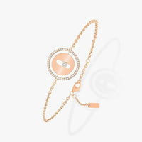 [Luxe Jewelry]LUCKY MOVE PAVED DIAMOND BRACELET