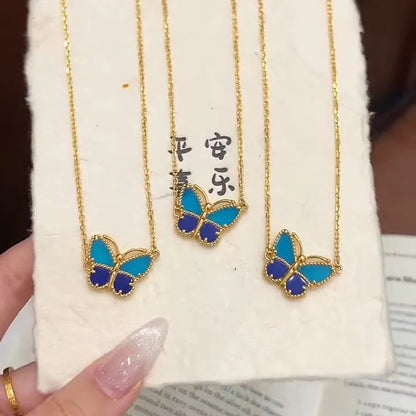 [Luxe Jewelry]2026 NEW LUCKY BUTTERFLY 1 MOTIFS NECKLACE