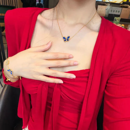 [LUXE] 2026 NEW LUCKY BUTTERFLY 1 MOTIFS NECKLACE