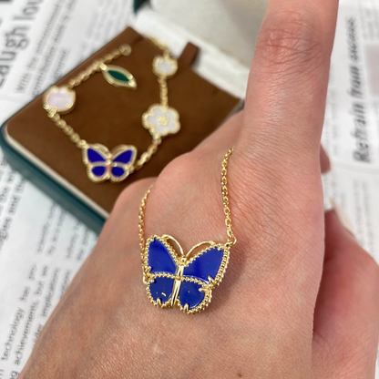 [Luxe Jewelry]2026 NEW LUCKY BUTTERFLY 1 MOTIFS NECKLACE