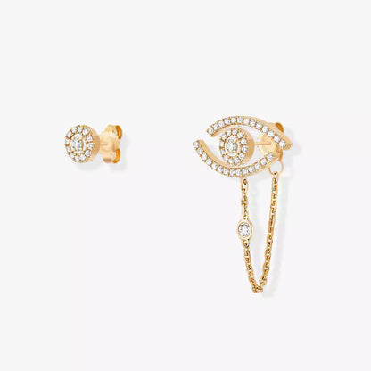 [Luxe Jewelry]Lucky Eye Diamond Earrings