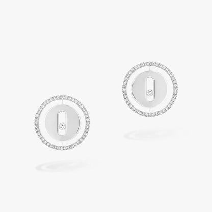[Luxe Jewelry]Lucky Move Diamond Earrings