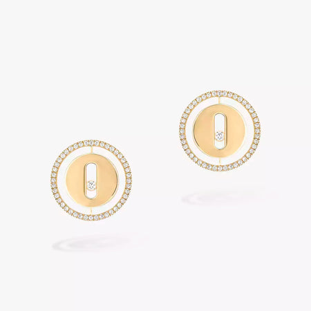 [Luxe Jewelry]Lucky Move Diamond Earrings