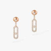 [Luxe Jewelry]DORMEUSES MOVE UNO DIAMOND EARRINGS