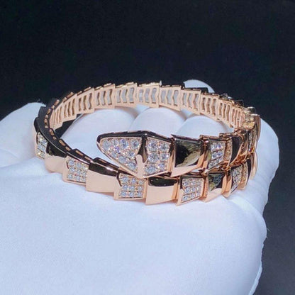 [Luxe]SERPENTI BRACELET PINK GOLD DIAMOND