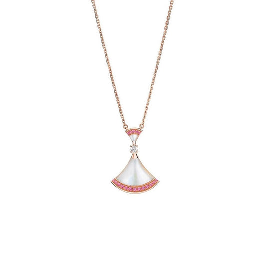 [Luxe]DREAM NECKLACE MOP PINK DIAMOND