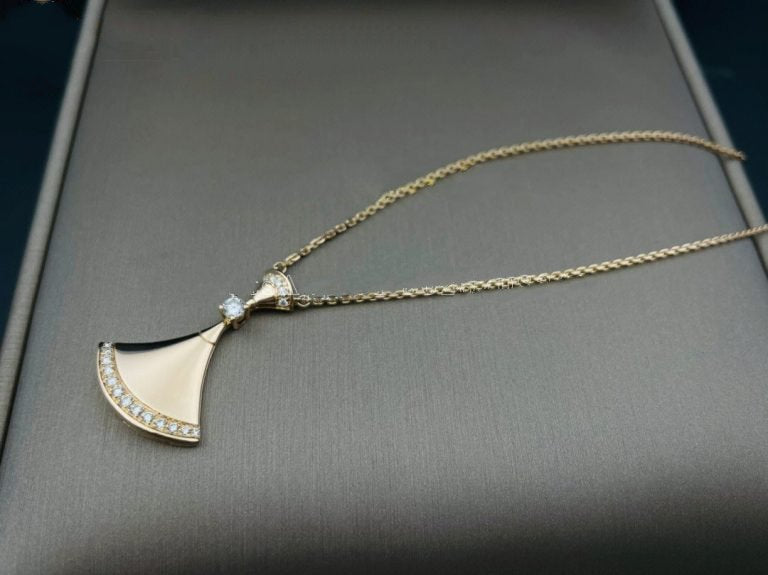 [Luxe]DREAM NECKLACE PINK GOLD DIAMOND