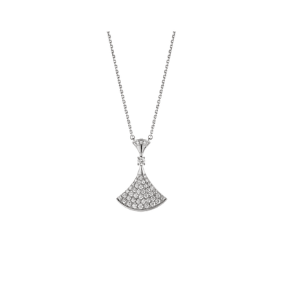 [Luxe]DREAM NECKLACE SILVER FULL DIAMOND