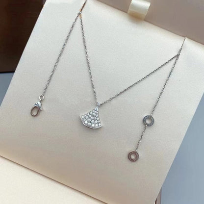 [Luxe]DREAM NECKLACE SILVER DIAMOND