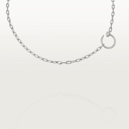 [Luxe Jewelry] JUSTE NECKLACE FULL DIAMONDS