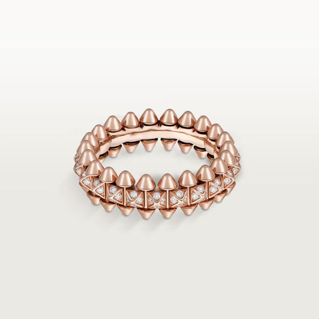 [Luxe Jewelry] CLASH 6.4MM SMALL FULL DIAMOND RING