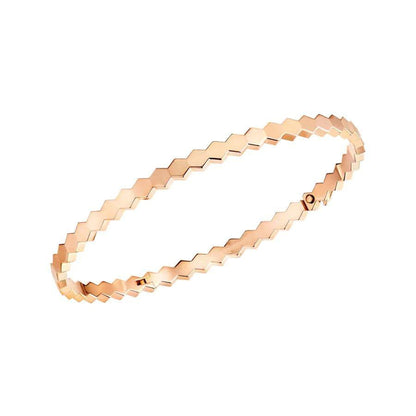 [Luxe]BEE LOVE PINK GOLD BRACELET