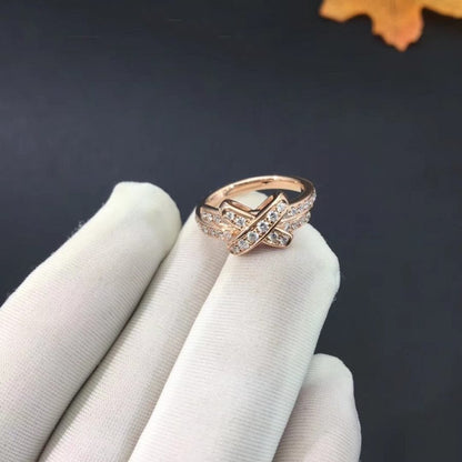 [Luxe]JEUX DE RING PINK GOLD DIAMOND