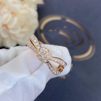 [Luxe]LIENS PINK GOLD DIAMOND RING