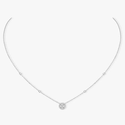 [Luxe Jewelry]Diamond Necklace 0,20ct Brilliant Shape Joy