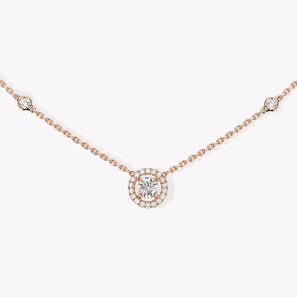 [Luxe Jewelry]Diamond Necklace 0,20ct Brilliant Shape Joy
