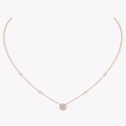 [Luxe Jewelry]Diamond Necklace 0,20ct Brilliant Shape Joy