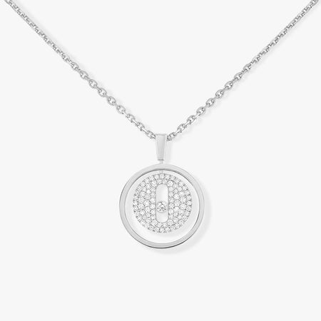 [Luxe Jewelry]LUCKY MOVER PM PAVED NECKLACE