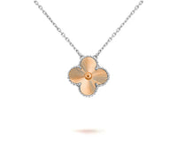 [LUXE]CLOVER 15MM NECKLACE SILVER COLLECTION