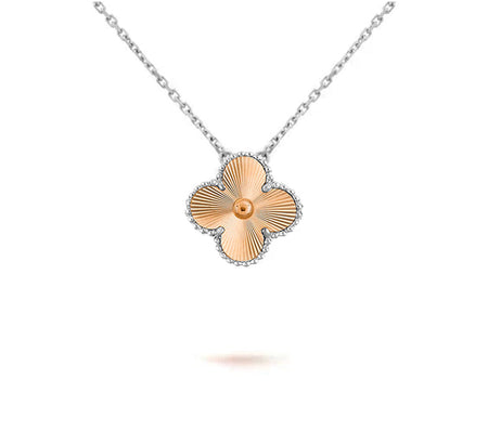 [LUXE]CLOVER 15MM NECKLACE SILVER COLLECTION