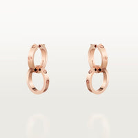 [Luxe Jewelry] LOVE 3.3MM DANGLE EARRINGS