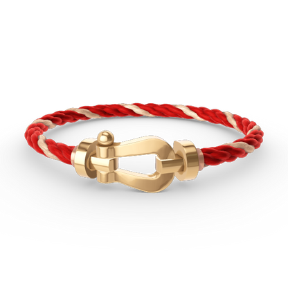 [Luxe]FORCE LARGE HORSESHOE NO DIAMOND BRACELET GOLD