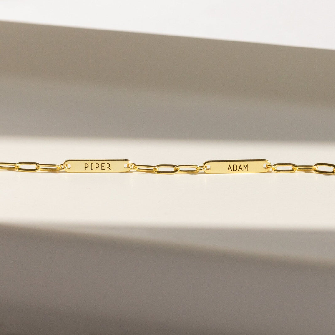 Mini Name Bar Necklace