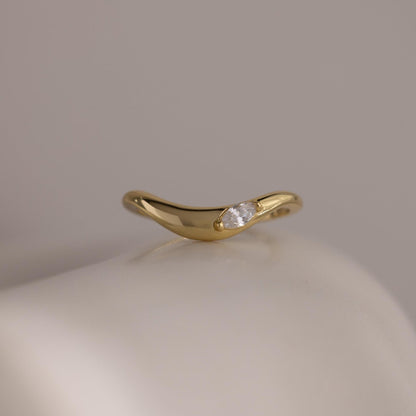 Zen-Diamant-Kurvenring