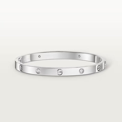 [Luxe Jewelry] LOVE BRACELET 4.8MM 4 DIAMONDS
