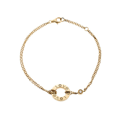 [LUXE] LOVE ARMBAND 2 DIAMANTEN