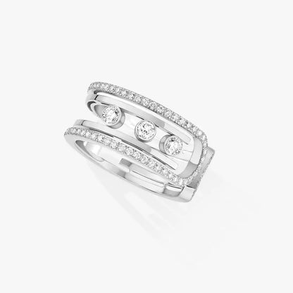 [Luxe Jewelry]Move 10th Diamond Ring in Gold