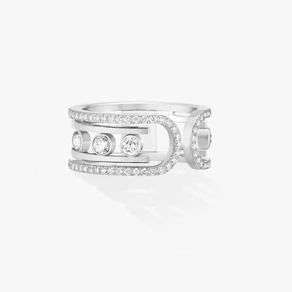 [Luxe Jewelry]Move 10th Diamond Ring in Gold