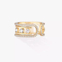 [Luxe Jewelry]Move 10th Diamond Ring in Gold