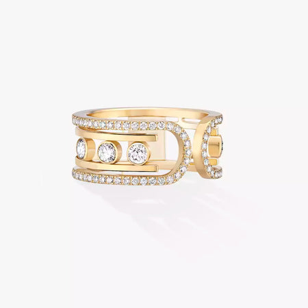 [Luxe Jewelry]Move 10th Diamond Ring in Gold
