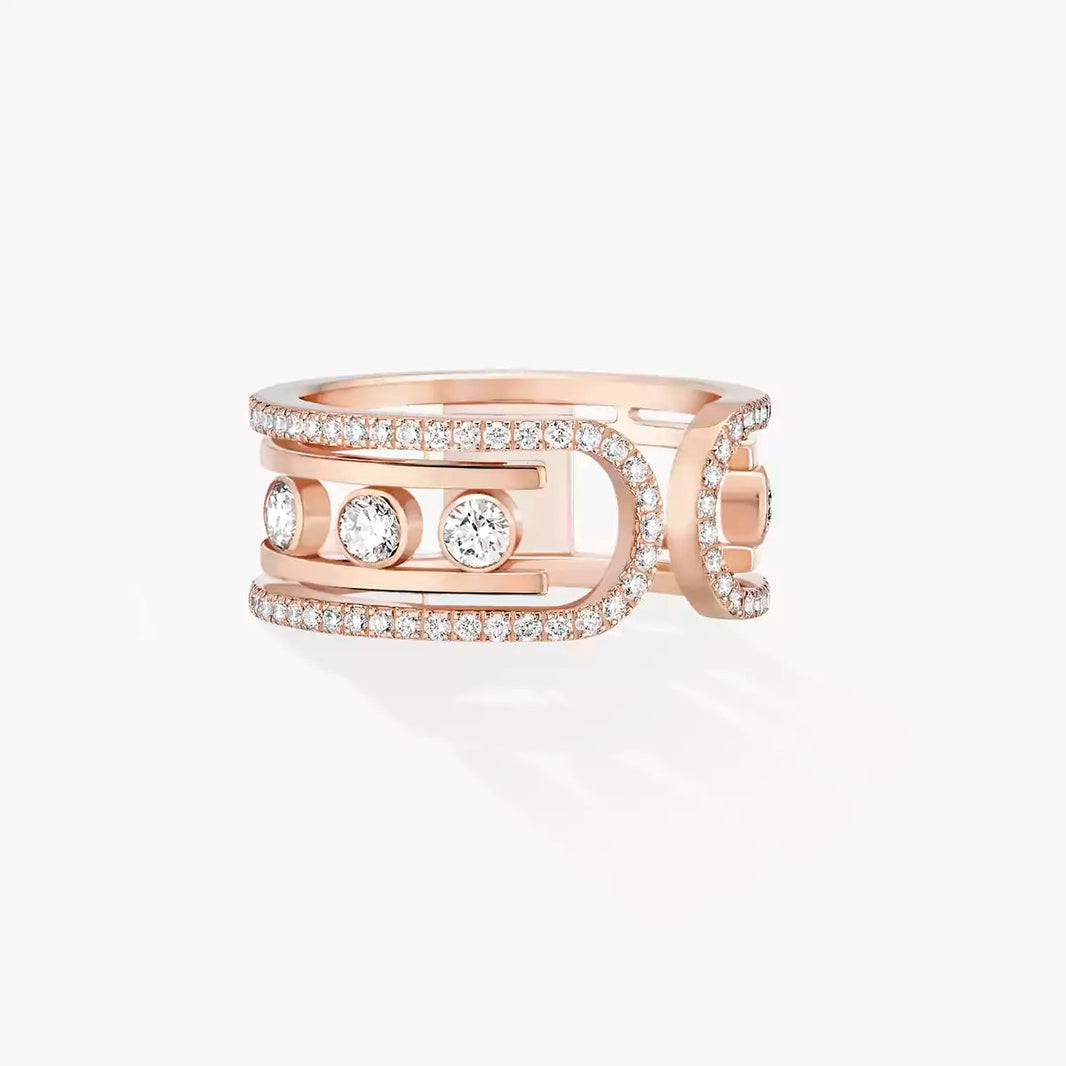 [Luxe Jewelry]Move 10th Diamond Ring in Gold