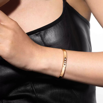 [Luxe Jewelry]Move Noa Diamond Bangle Bracelet