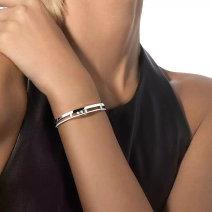 [Luxe Jewelry]Move Romane Diamond Bangle Bracelet