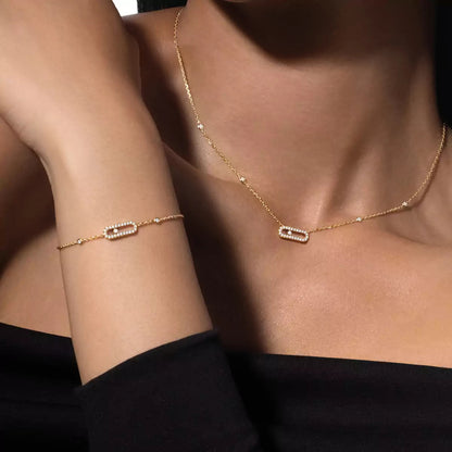 [Luxe Jewelry]Move Uno Necklace