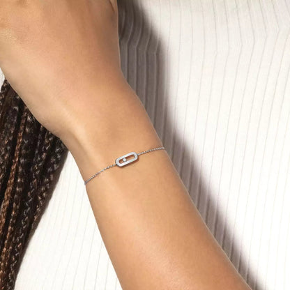 [Luxe Jewelry]Move Uno Diamond Bracelet