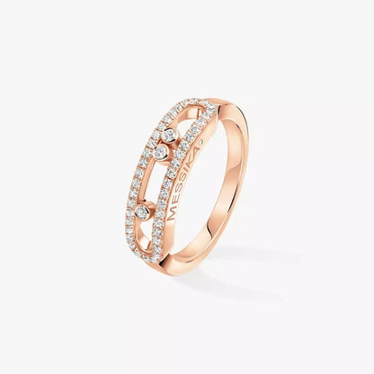 [Luxe Jewelry] Baby Move Gold Diamond Pave_ Ring