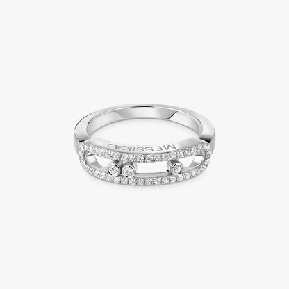 [Luxe Jewelry] Baby Move Gold Diamond Pave_ Ring