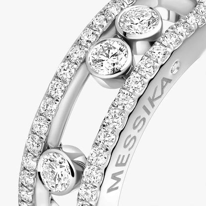 [Luxe Jewelry] Move Gold Diamond Pave_ Ring