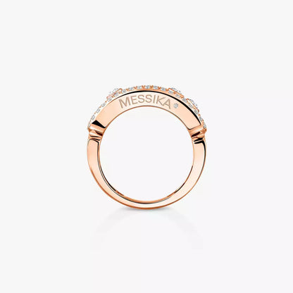[Luxe Jewelry] Move Gold Diamond Pave_ Ring