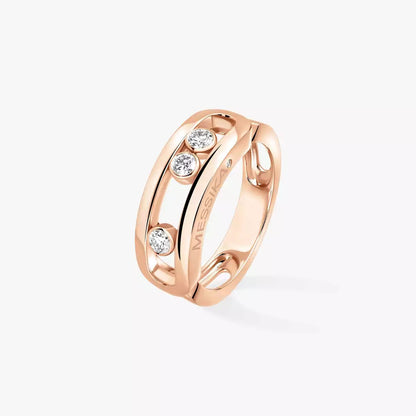 [Luxe Jewelry] MoveGold Diamond Ring
