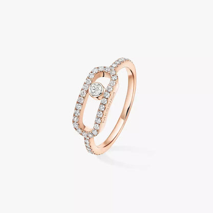[Luxe Jewelry]Move Uno Diamond Ring in Gold