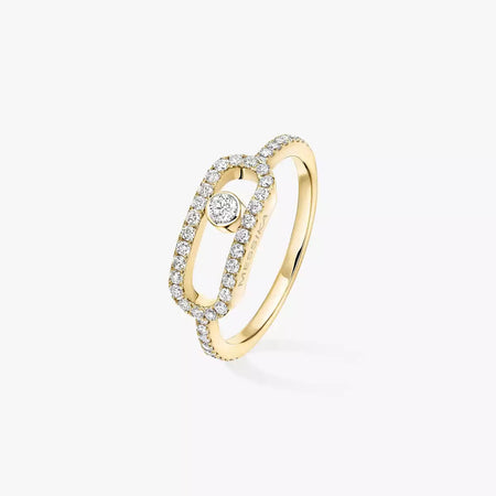 [Luxe Jewelry]Move Uno Diamond Ring in Gold