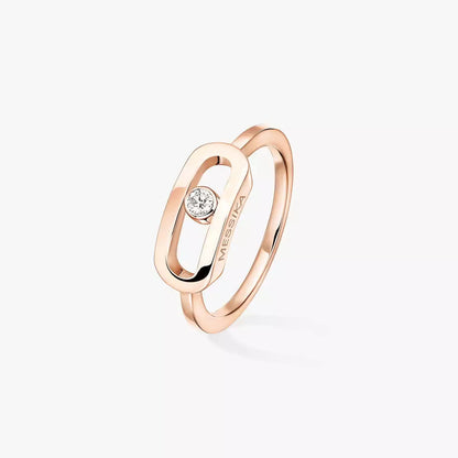 [Luxe Jewelry]Move Uno Diamond Ring in Gold