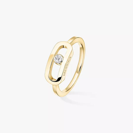 [Luxe Jewelry]Move Uno Diamond Ring in Gold