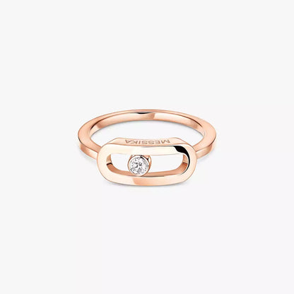 [Luxe Jewelry]Move Uno Diamond Ring in Gold