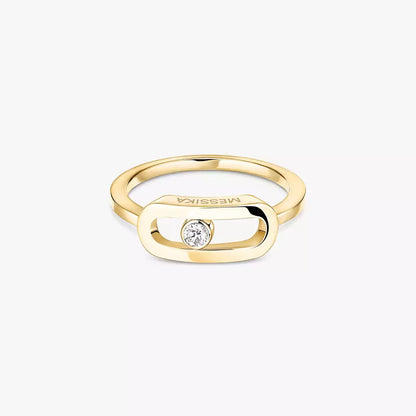 [Luxe Jewelry]Move Uno Diamond Ring in Gold